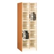 Medium Instrument Lockers w/ Grille Doors - 10 Compartments (12 1/4" W x 27" D x 15" H)